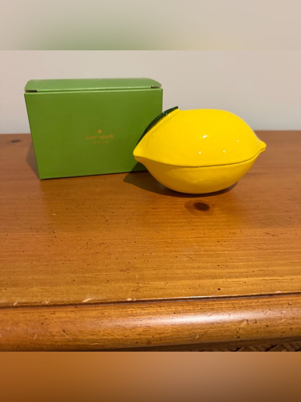 Kate Spade Lenox "with a twist" trinket bowl